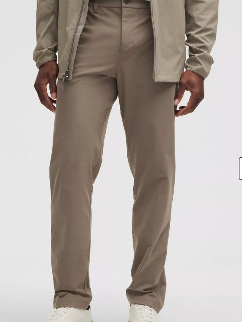 Lululemon ABC Classic Fit khaki trousers